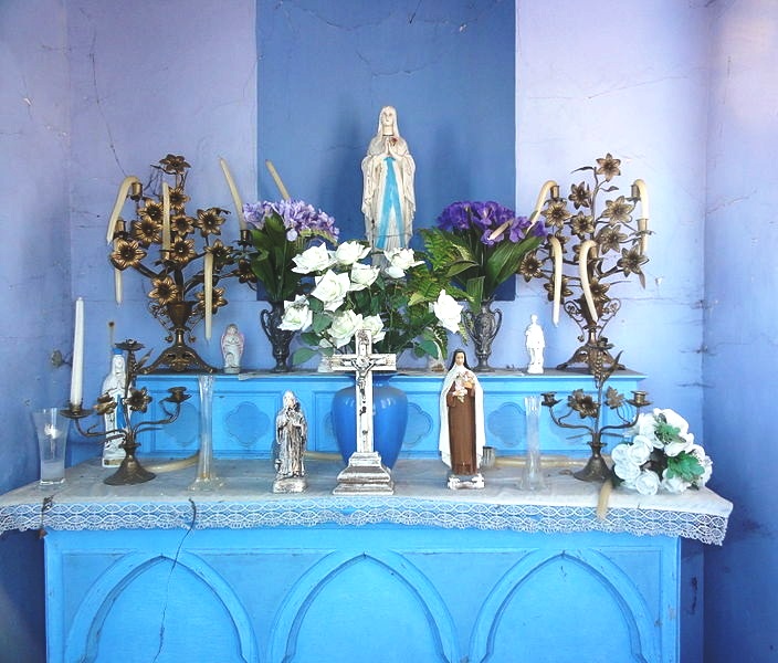 Intérieur de la chapelle Marie