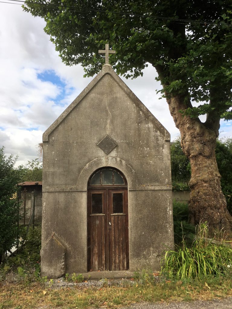 Chapelle N.D de Bonsecours. Route de Fontaine